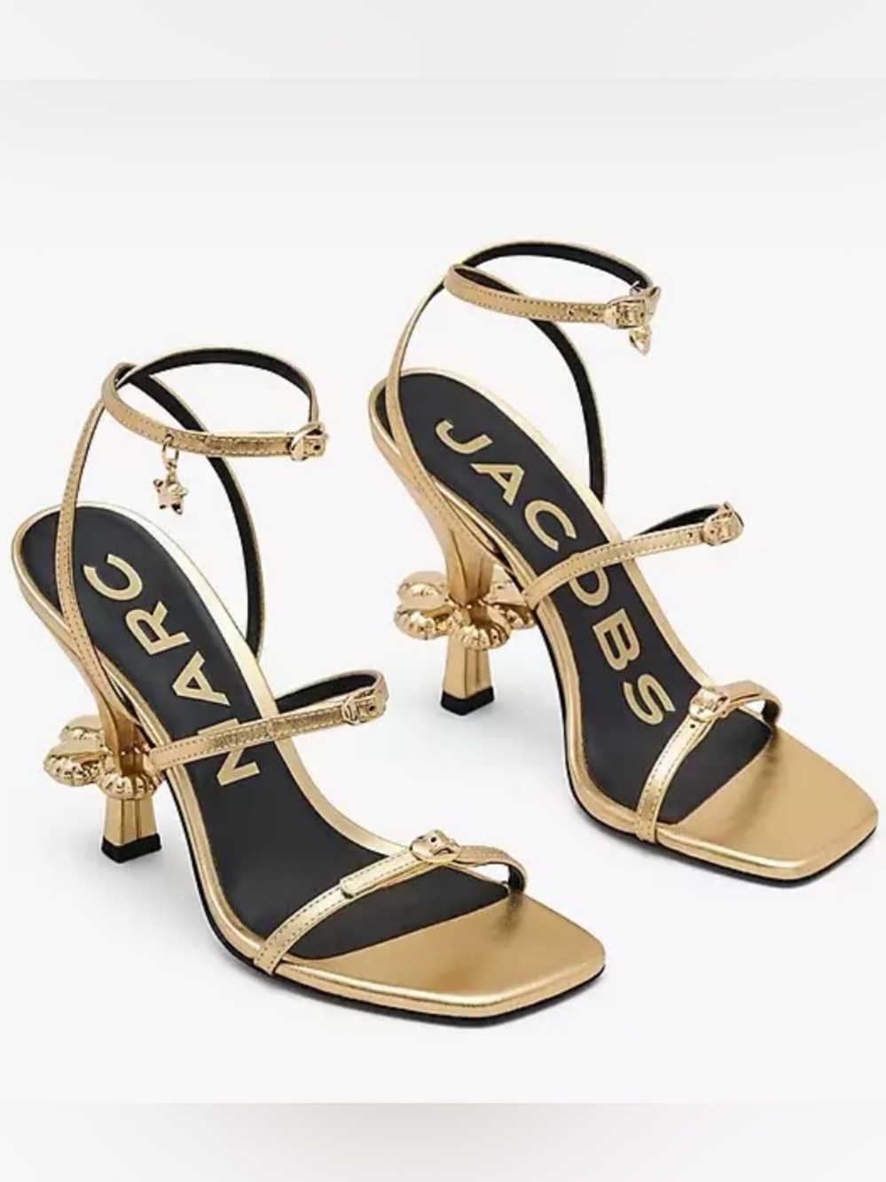 Marc Jacobs Daisy Heel Strappy Sandals Size EU 36 | US 6 | NIB